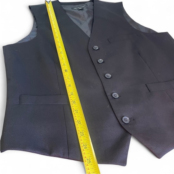 INC International Concepts Black Vest - Picture 4 of 7